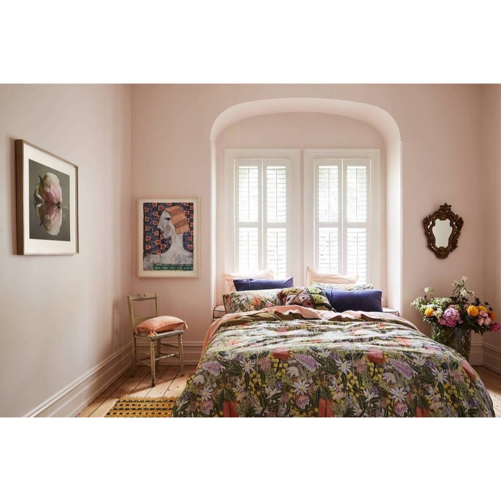 Kip&Co Native Plantation Twin Duvet, 2 Pillowcases